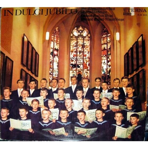 Thomanerchor, Hannes K stner, Erhard Mauersberger - In Dulci Jubilo / Винтажная виниловая пластинка/ LP / Винил