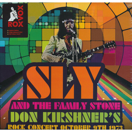 Rox Vox Sly & The Family Stone / Don Kirshner's Rock Concert October 9th 1973 (Coloured Vinyl)(LP) виниловая пластинка katapult rock de luxe lp