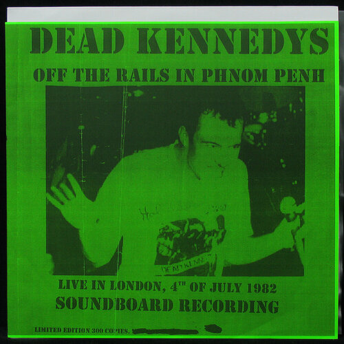Виниловая пластинка No Label Dead Kennedys – Off The Rails In Phnom Penh Live In London, 4th Of July 1982 (coloured vinyl)