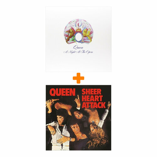 Queen – A Night At The Opera (LP) + Sheer Heart Attack (LP) queen – a night at the opera lp sheer heart attack lp