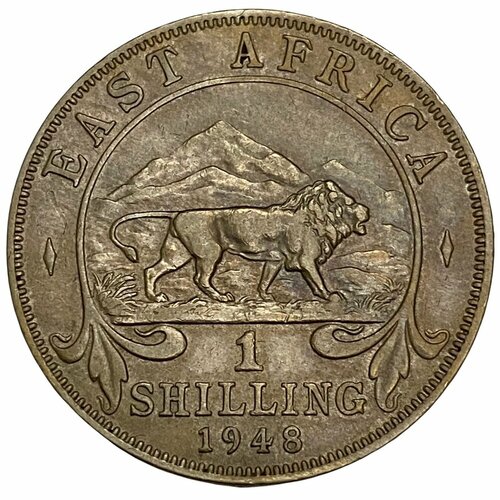 Восточная Африка 1 шиллинг 1948 г. восточная африка 1 цент 1962 г h