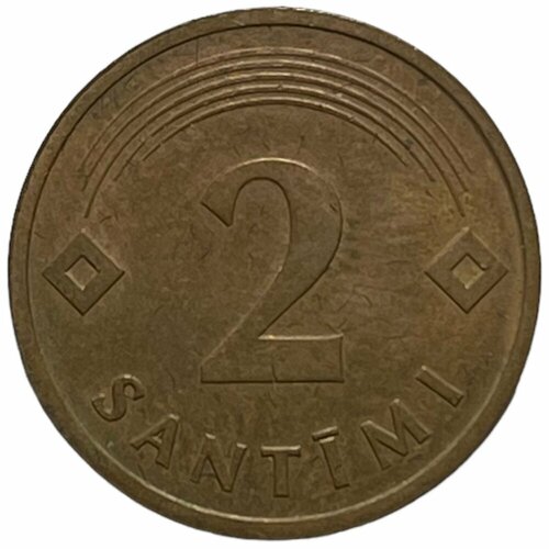 Латвия 2 сантима 1992 г. латвия 20 сантимов 1992 г