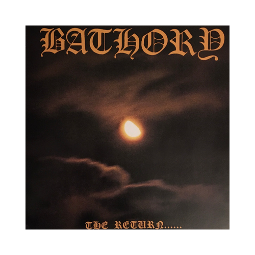 Bathory - The Return, 1xLP, BLACK LP