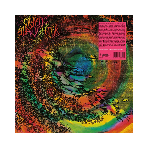 Cryptic Slaughter - Stream Of Consciousness, 1xLP, TURQUOISE LP