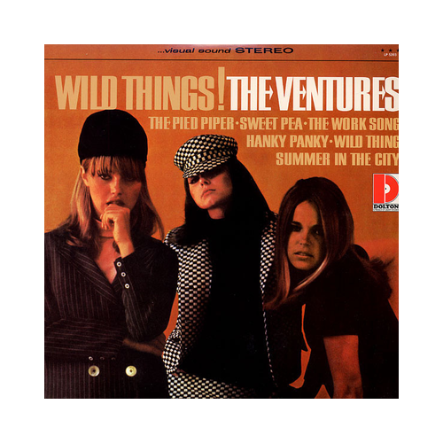 The Ventures - Wild Things, 1xLP, ORANGE LP