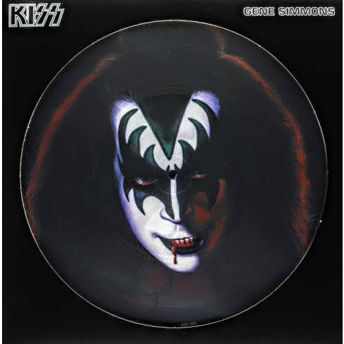 Виниловая пластинка Kiss - Gene Simmons (180 Gram Picture Vinyl LP) виниловая пластинка kiss gene simmons gene simmons lp