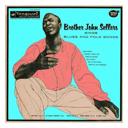 Компакт-Диски, Ace Records, BROTHER JOHN SELLERS - Brother John Sellers Sings Blues And Folk Songs (CD)
