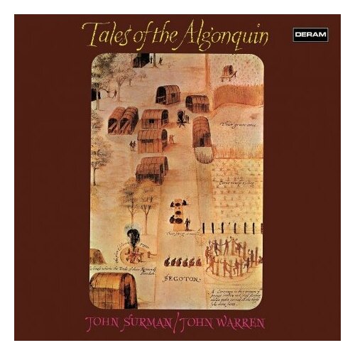 Виниловые пластинки, Deram, Decca, JOHN SURMAN / JOHN WARREN - Tales Of The Algonquin (LP) 8pcs saxophone flat pressure pad repair replace tool for alto soprano tenor sax saxophone tools