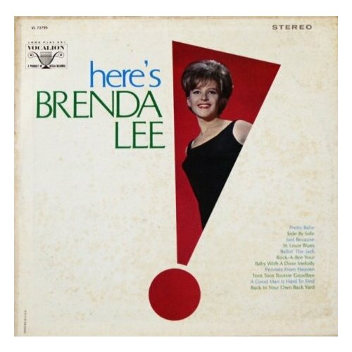 Старый винил, Vocalion, BRENDA LEE - Here's Brenda Lee (LP , Used)