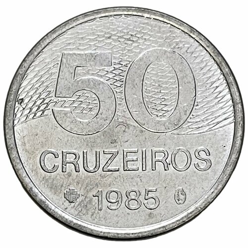 Бразилия 50 крузейро 1985 г. (2)