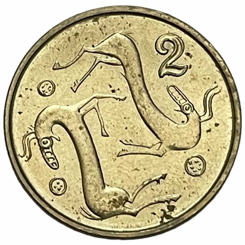 Кипр 2 цента 1998 г.