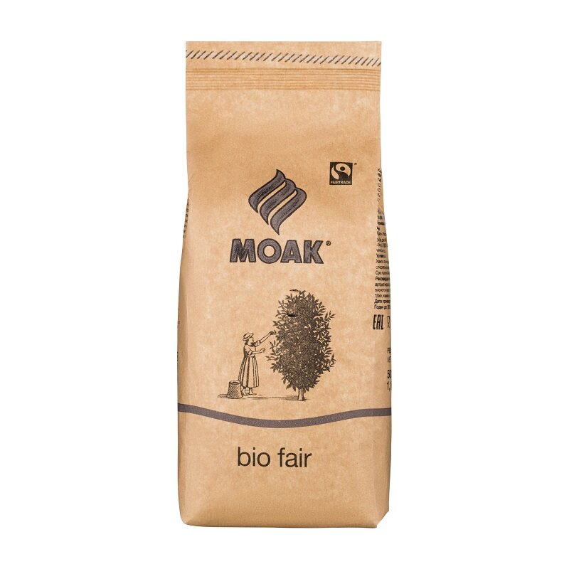 Кофе в зернах Moak Bio Fair 500 гр. - фотография № 1