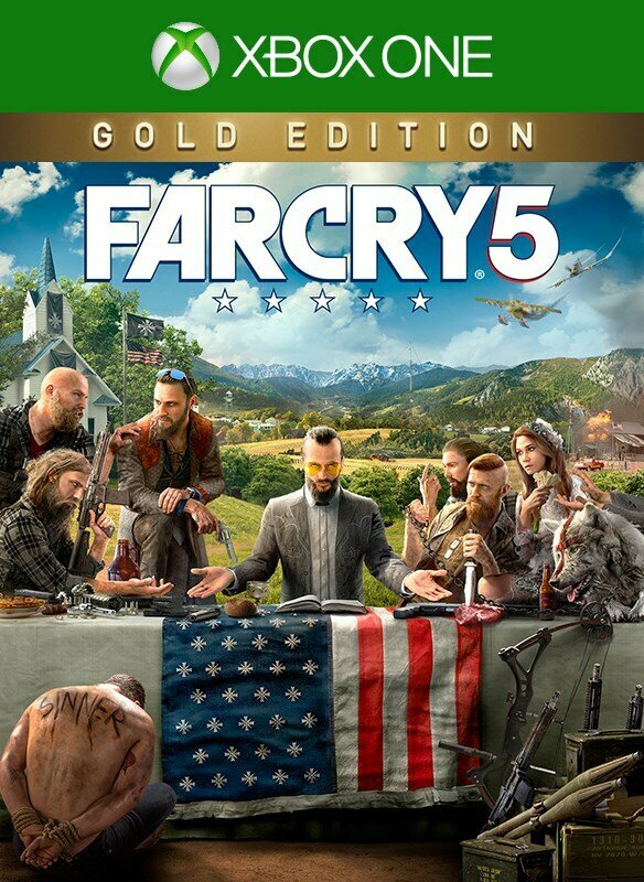 Игра Far Cry 5 Gold Edition, цифровой ключ для Xbox One/Series X|S, русская озвучка, Аргентина
