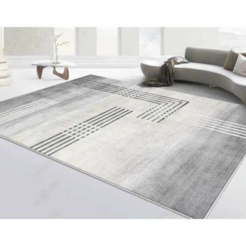 Ковер для гостиной, безворсовый, в спальню, улучшенное качество, приятный, мягкий, теплый, с противоскользящей прорезиненной основой, облегченный