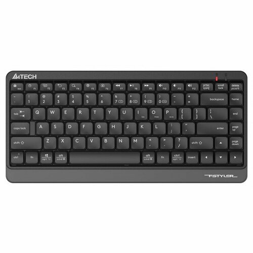 Клавиатура A4TECH Fstyler FBK11 USB BluetoothРадиоканал черный серый fbk11 grey 712800₽