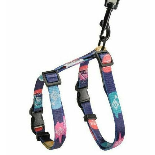 Camon шлейка для собак с поводком 