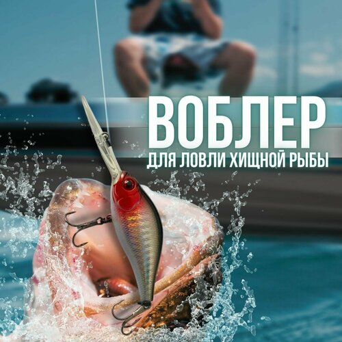 фото Воблер для ловли хищный b-switcher silent тихий заглубление 3.0-4.0м 2005 columbia fishing company