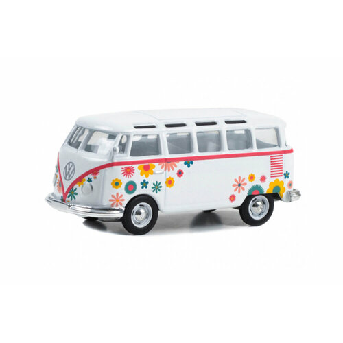 VW volkswagen T1 samba bus flower power 1973