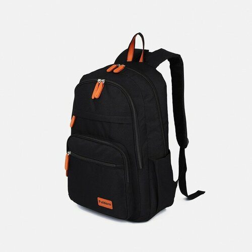 фото Fulldorn рюкзак мужской на молниях, 3 наружных кармана, разъем для usb, крепление для чемодана, цвет серый