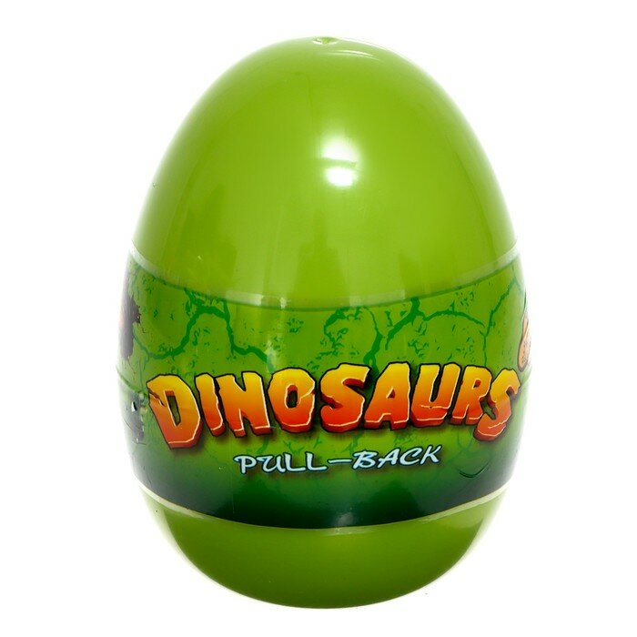 Машинка инерционная «Динозавры», в яйце, микс - фотография № 16