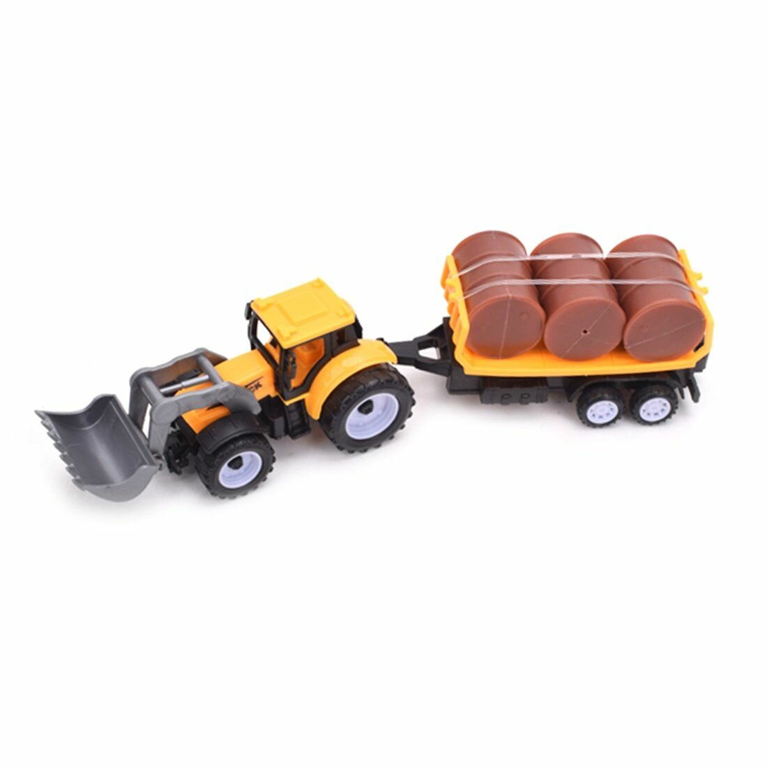 Игр. набор Фермер, в комплекте: трактор инерц. с прицепом, предметы 3шт, блистер