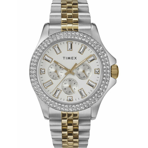 фото Наручные часы timex, серебряный