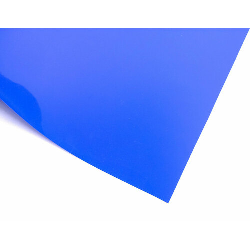 Пленка термотрансферная, ПУ, 80мкм (510мм x 1м) синяя