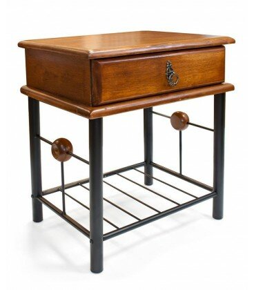 фото Прикроватная тумбочка с ящиком и полкой АТ-300