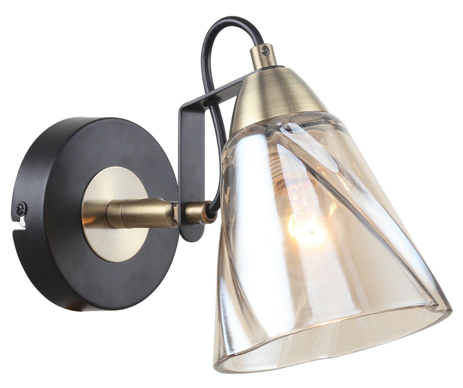 фото Бра Rivoli Cathy 5106-401 настенный 1хЕ14 40 Вт лофт - кантри