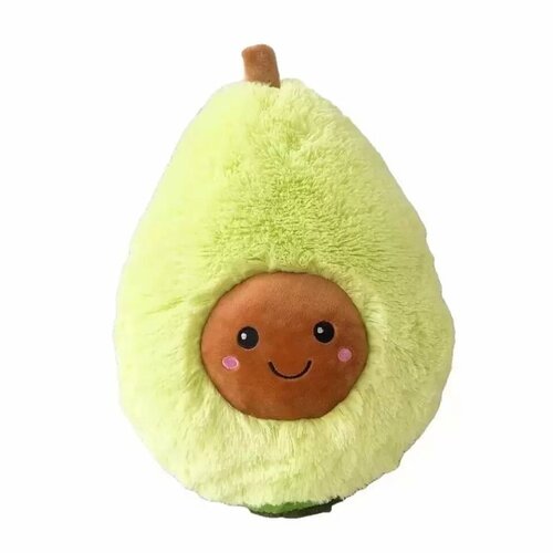 Мягкая игрушка плюшевый Авокадо 30 см мягкая игрушка авокадо плюшевый 20см мягкая игрушка авокадо плюшевый 20 см
