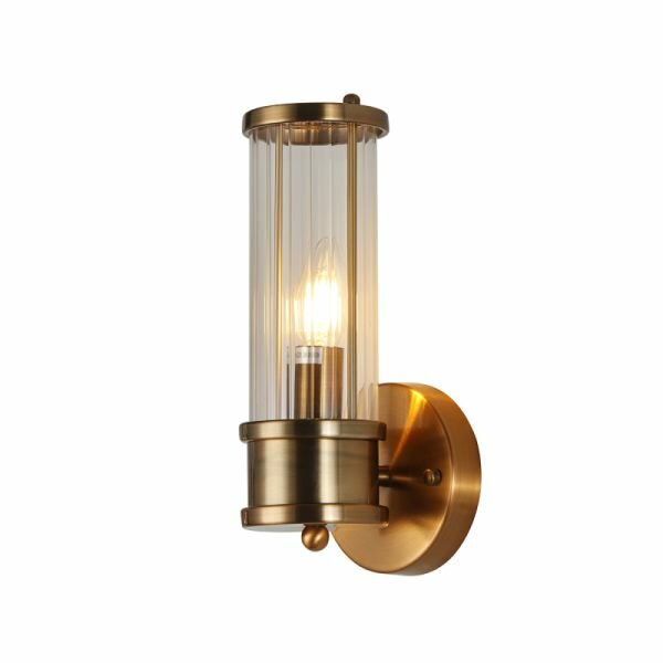 фото Бра Delight Collection Claridges KM0768W-1B brass