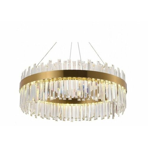 Светильник подвесной люстра ElegantLight DZN-8183 BRASS/латунь D800мм ASK