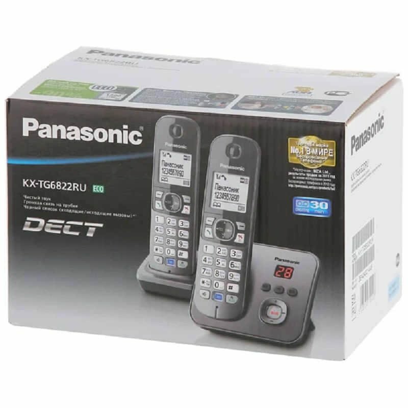 Радиотелефон Panasonic KX-TG6822