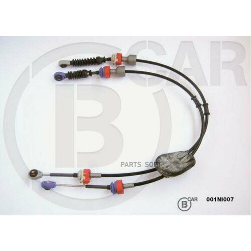 BCAR 001NI007 Трос КПП