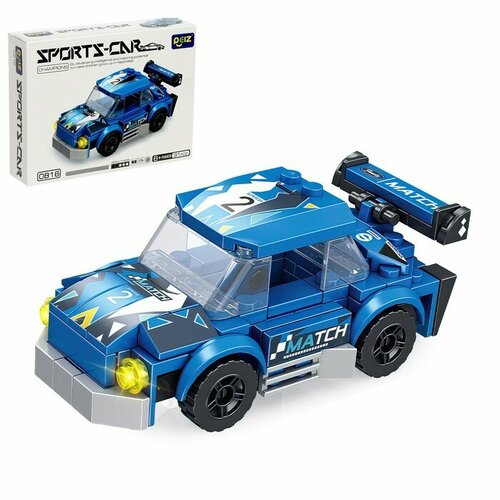 Конструктор Гонка Спорткар 91 деталь 536₽