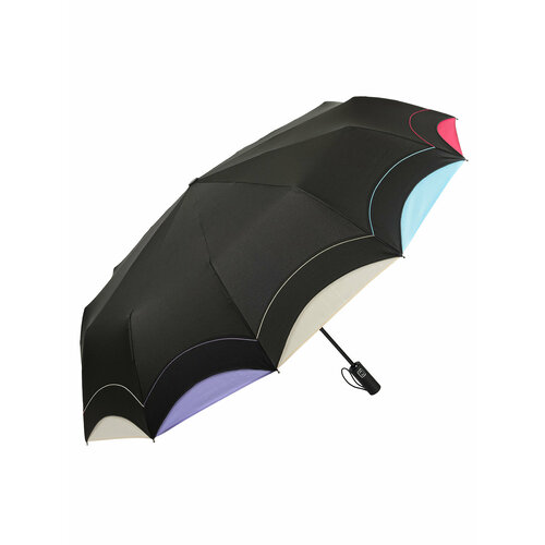 Зонт Frei Regen, черный зонт петербургские зонтики автомат купол 102 см 8 спиц система антиветер для женщин розовый мультиколор