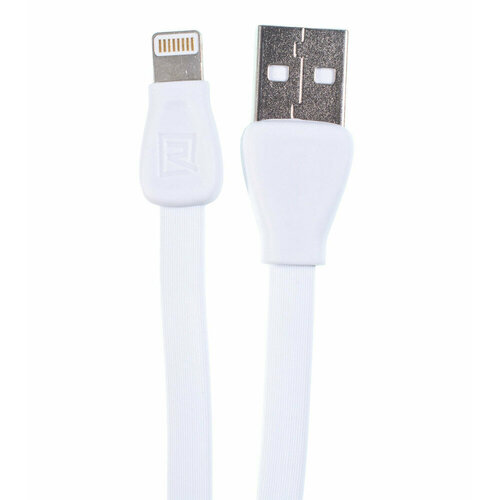 Кабель Lightning - USB-A 2.0 / 1m / 2A / Remax RC-028i белый кабель isa usb lightning 1m зеленая упаковка белый