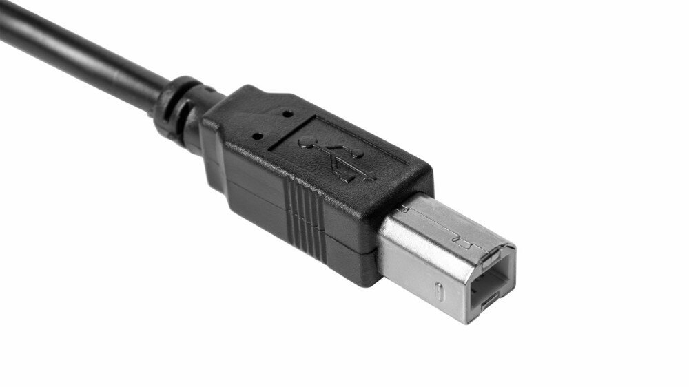 Кабель для принтера, сканера, МФУ, онлайн касс, кабель USB 2.0 Type-A - USB 2.0 Type-B / 2 метра