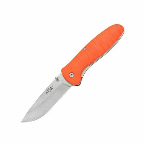 фото Нож складной "firebird by ganzo" с клипсой, дл. клинка 89 мм, сталь 4116 krupp, цв. оранжевый