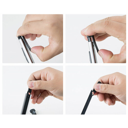 Универсальный нож с металлическим лезвием Xiaomi Fizz Aluminum Alloy Utility Knife Black