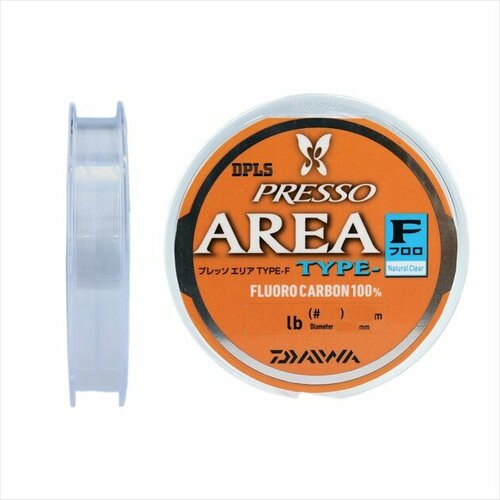 фото Daiwa, леска флюорокарбон presso area type-f, 100м, 1.5lb