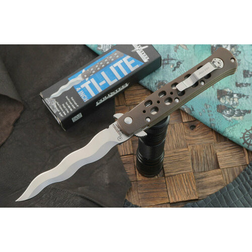 фото Складной нож cold steel ti-lite 4 kris plane