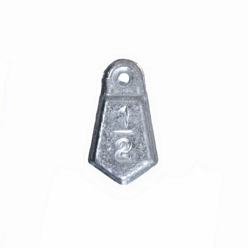 фото Груз ромб плоский с петлей, 15 г, 5 шт. yugana