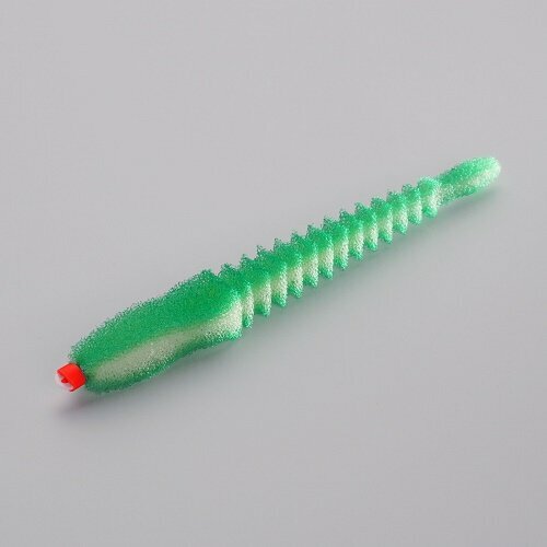 фото Приманка поролоновая 3d ex worm wgn 12см под офсетный крючок № 1/0, 2/0, 3/0 10шт. россия