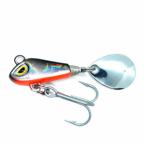 Джиг-спиннер Kosadaka FISH DARTS FS3-09 25mm, 9g, цвет HBLO металлическая приманка спиннер джиг приманка искусственная ложка тонущая приманка для рыбной ловли приманка для ловли щуки окуня