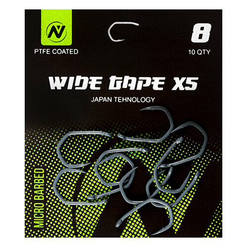 фото Крючки карповые vn tackle wide gape x5 size 8 тефлон