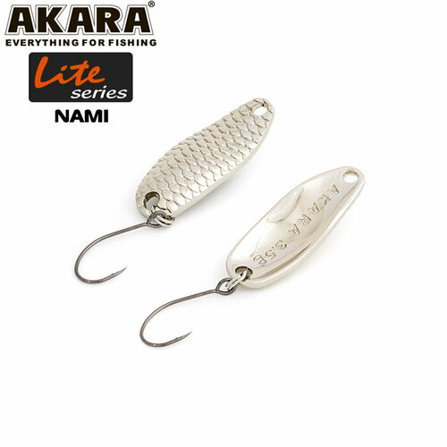 блесна колебалка akara lite series nami 23 1 5 гр bn Блесна колебалка Akara Lite Series Nami 27 2 гр. Sil