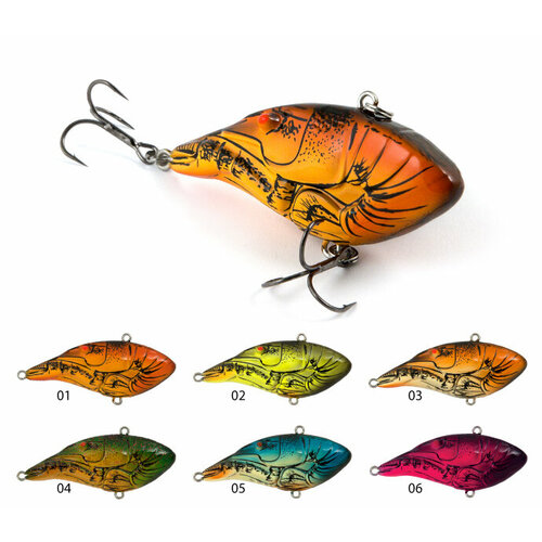 фото Воблер raiden crawdad rattlin 75 20 гр. 001