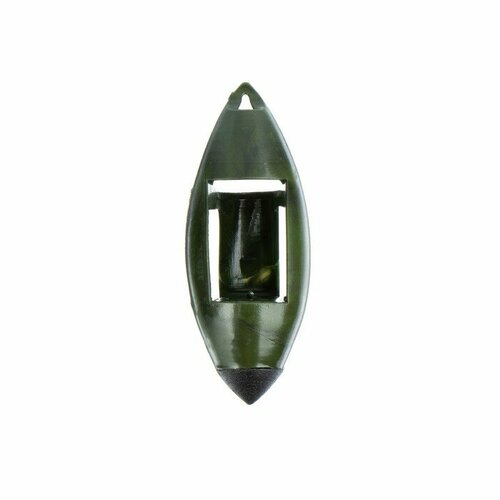 фото Груз-кормушка пластиковая x-feeder pl camo bullet window s, цвет камо, 70 г, 25 мл