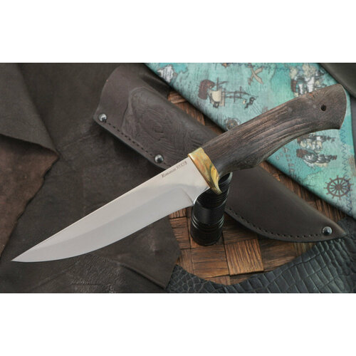 фото Исток нож гусар (95х18, стабилизированная древесина)